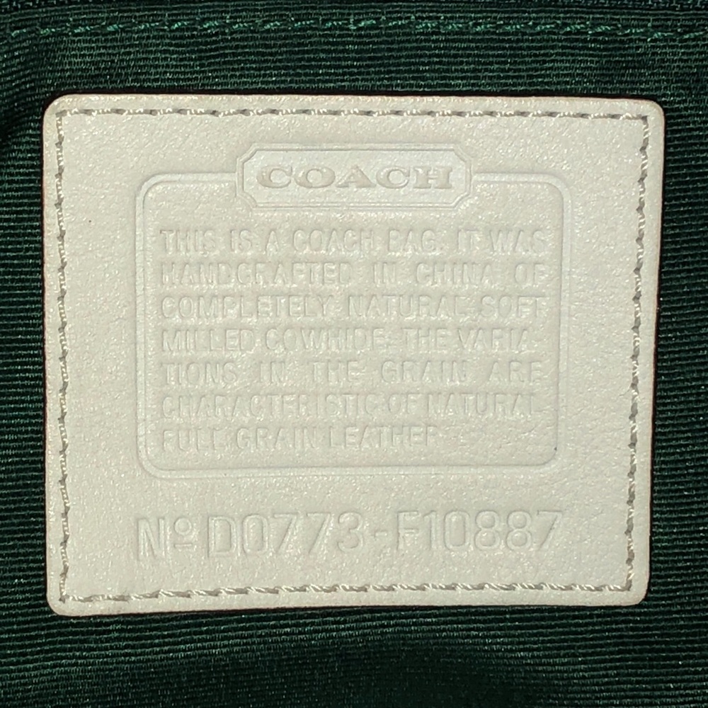 Coach “Chelsea” Leather Satchel Bag F10887 - Picture 3 of 8